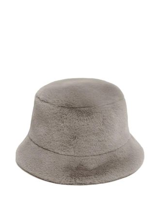 Apparis Amara bucket hat - women - Recycled Polyester/Polyester - One Size - Grey