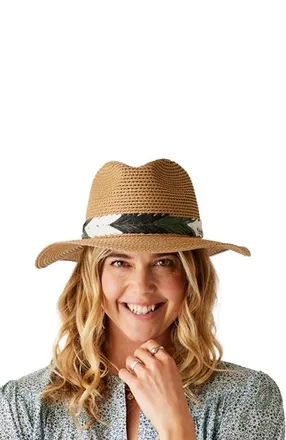 Carve Designs Farrah Packable Hat in Dark Honey at Nordstrom
