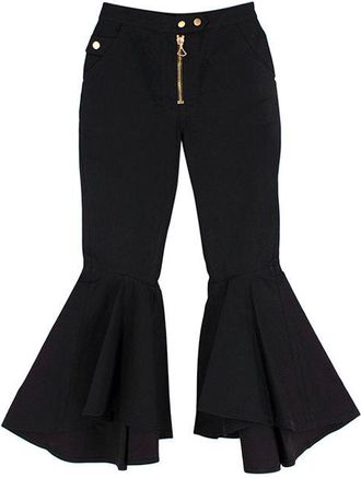 Ellery Black Denim Flared Jeans Size 27/69