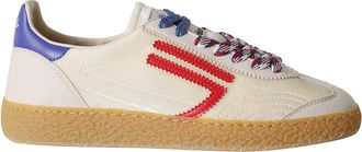 Puraai White 6.01 XS Suede-Velvet Low-Profile Sneakers
