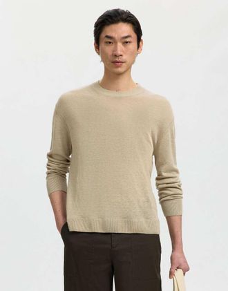 Selected Camicia a maniche lunghe color seneca rock-Verde