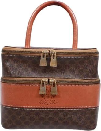 Celine Pre-owned Handbags, female, Brown, Size: ONE SIZE Pre-owned Vintage Handbag
