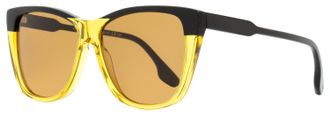 Victoria Beckham VB639S Rectangular Sunglasses - Yellow