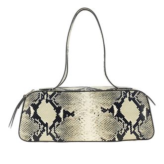 Khaite Python-embossed leather Simona bag Woman One Size