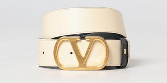 Valentino Garavani Cintura VLogo Signature reversibile in pelle