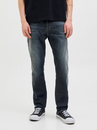 Jack & Jones JJIGLENN - Jeans mit Stretch, niedriger Leibh&ouml;he und Taschen Baumwollmischung, slim fit