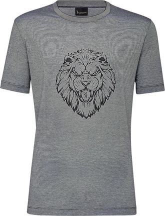Billionaire Boys Club T-shirt Ronde Hals Korte Mouw Leeuw - Heren - T-shirts - Grijs - XS - Katoen - Tops