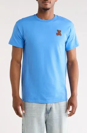Riot Society Stitch Teddy Cotton Graphic T-Shirt in Blue at Nordstrom Rack, Size Xx-Large