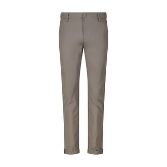 Dondup Heren, Broeken, Grijs, Maat: W36 Katoen