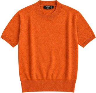 Seventy Trui met ronde hals - Dames - Ronde hals truien - Oranje - S - Truien & Vesten