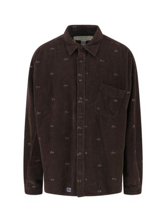 ERL Velvet Shirt - Brown