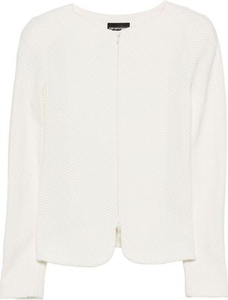 Emporio Armani Cotton Blend Blazer Jacket