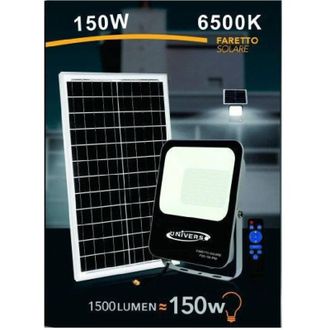 Trade Shop Trade Shop Traesio - Trade Shop - Faretto Faro Led Solar 150 Watt Con Ip65 Luce Fredda 6500k Fso-150w