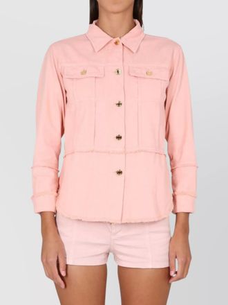 Tom Ford cotton denim shirt chest pockets