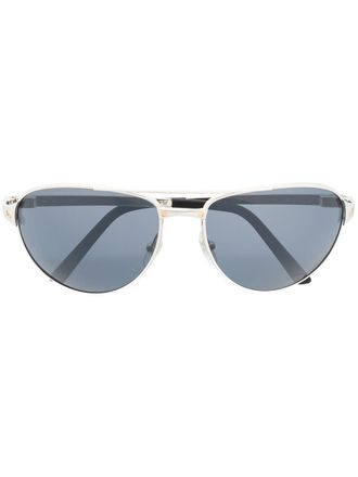 Cartier Occhiali da sole con montatura stile pilota - Nero