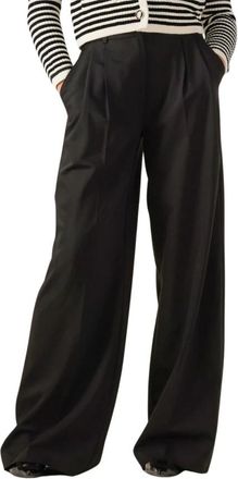 Janice Dames, Broeken, Zwart, Maat: XL