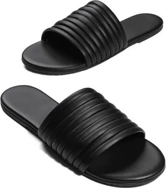 Tkees Caro Slide Sandal in Black at Nordstrom, Size 10