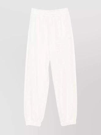 Calvin Klein logo terry pant elastic waistband
