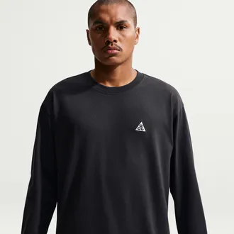 Nike Mens Nike ACG Long-Sleeve T-Shirt in Black | FQ3738-010
