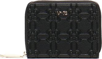 V&deg; 73 logo wallet - women - Polyurethane - One Size - Black