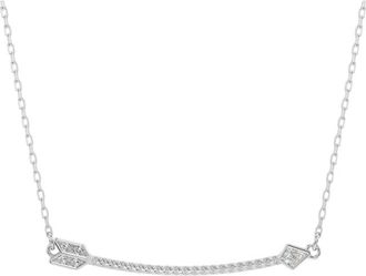 Swarovski Idyllia Rhodium Plated Necklace