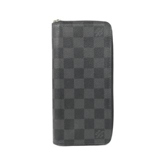 Louis Vuitton Graphite Coated Canvas Long Wallet (Bi-Fold) (Pre-Owned)