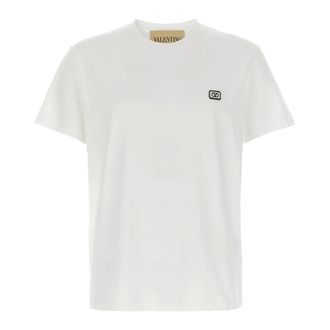 Valentino Garavani Hombre, Camisetas, Blanco, Talla: S