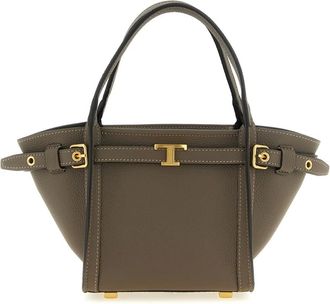 Tod's Tassen, Dames, Grijs, ONE Size, Shoulder Bags