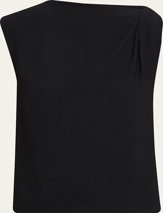 Vince Draped Shoulder Top