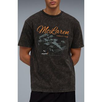 Puma McLaren 2 Cotton Graphic T-Shirt in Puma Black at Nordstrom, Size Xx-Large