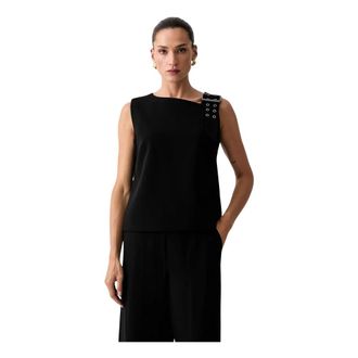 Trussardi Mujer, Camisetas, Negro, Talla: M