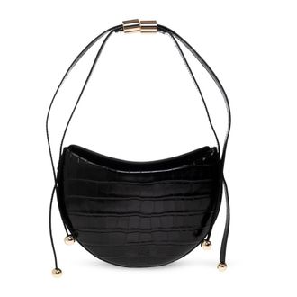 Furla Moonstone Schoudertas - Dames - Tassen - Zwart - Maat: ONE Size Leer