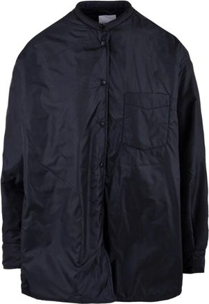 Aspesi Darby Shirt - Dames - Zomerjassen - Blauw - XS - Nylon - Jassen