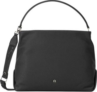 Aigner Crossbody Tas - Heren - Schoudertassen - Zwart - ONE Size - Leer - Tassen