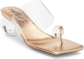 Jeffrey Campbell Latus Sandal in Rose Gold at Nordstrom, Size 7.5