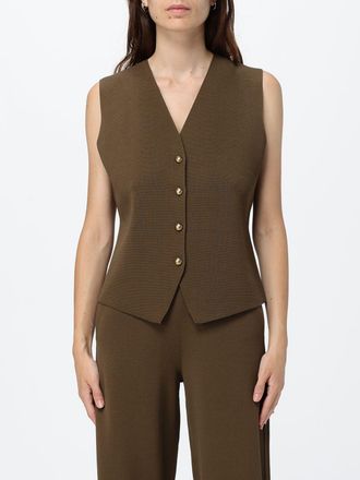 Max Mara Gilet sartoriale Fuggito monopetto con vestibilit&agrave; slim fit
