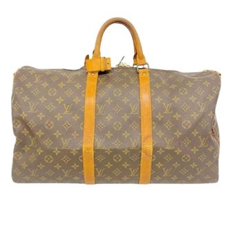Louis Vuitton Pre-owned Weekend Bags, unisex, Brown, Size: ONE SIZE Pre-owned Boston bag