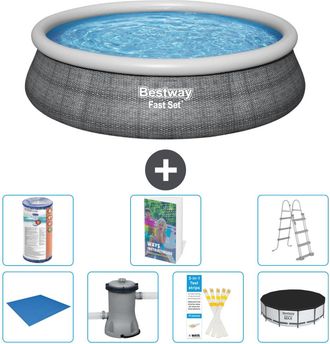Bestway Piscina Bestway Fast Set Redonda - 457x107 Cm - 8-piezas S515