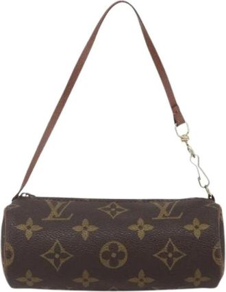 Louis Vuitton Pre-owned Mini Bags, female, Brown, Size: ONE SIZE Pre-owned Canvas Mini Bag