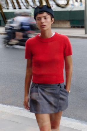Maeve Chopped Trousers Mini Skort
