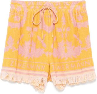 Zimmermann Wylie shorts - Geel