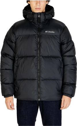 Columbia Capuchonjas Herfst/Winter Collectie - Heren - Winterjassen - Zwart - XL - Polyester - Jassen