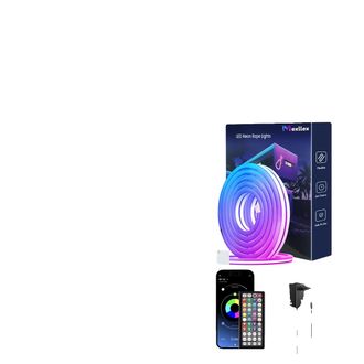 OEM Guirnalda De Luces Led De Ne&oacute;n, Control Bluetooth, Dise&ntilde;o Impermeable, 15 M, Enchufe Europeo