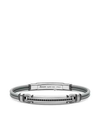 Zancan Verfraaide armband - Grijs
