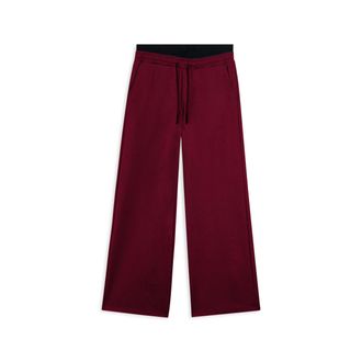 Freddy Pantaloni donna oversize con ricamo