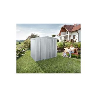 BIOHORT Caseta Cobertizo Metalica Biohort Europa 1 Color Plata Metalizada