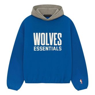 Fear of God x NBA Minnestota Timberwolves Hoodie Blue 192AL246507F