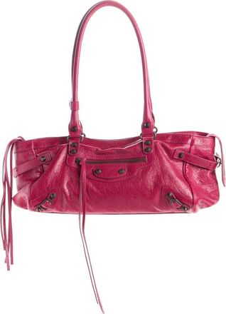 Balenciaga Le City Leather East/West Shoulder Bag in 5729 Framboise at Nordstrom