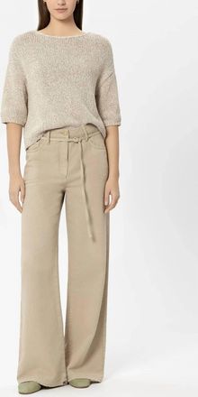 Luisa Cerano Moulin&eacute; Look Sweater In Sand