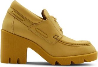 Burberry Nubuck Stride 65mm Loafers, Brand Size 38 ( US Size 8 )